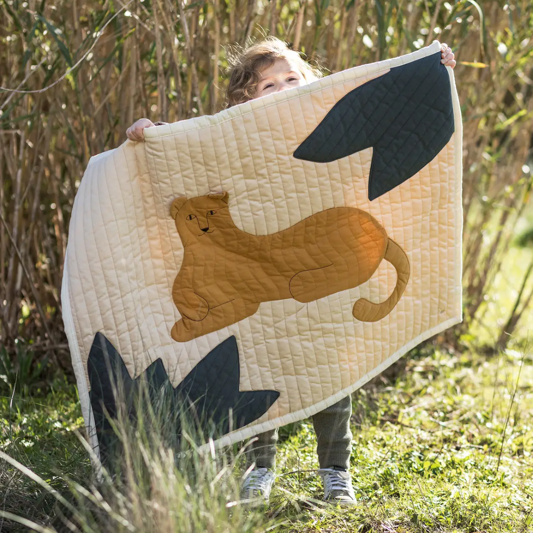 Leopard Arty Quilt