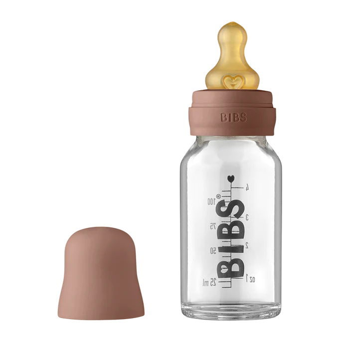 Glass Baby Bottle Complete Set