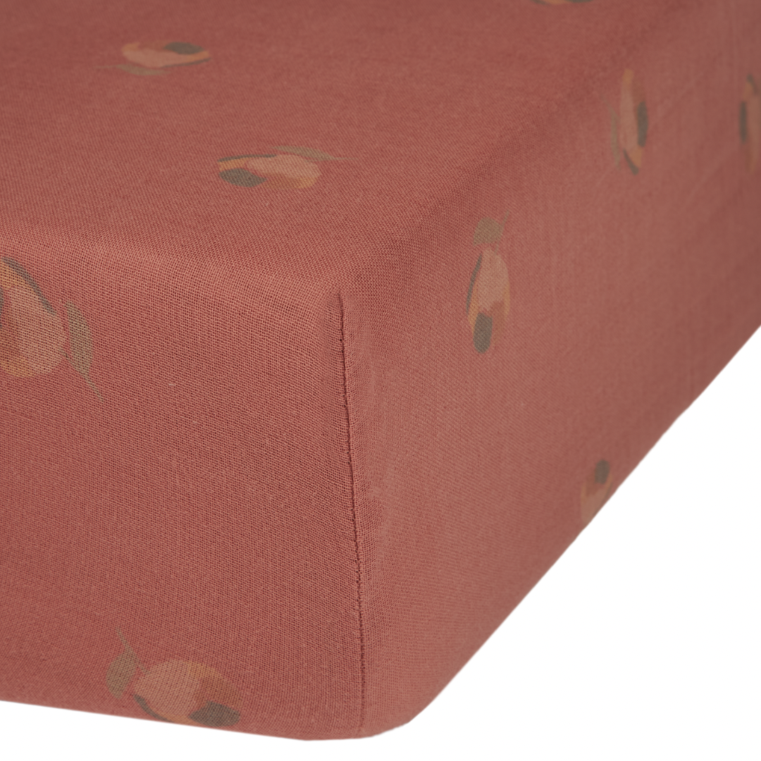 Wabi Sabi Muslin Fitted Crib Sheet
