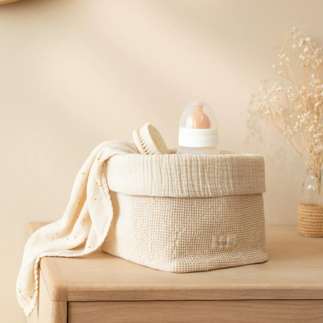 Wabi Sabi Cotton Storage Basket
