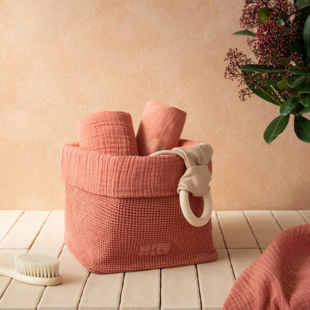 Wabi Sabi Cotton Storage Basket