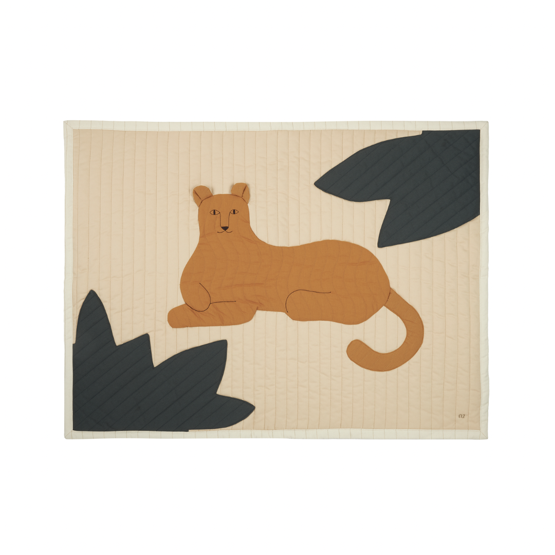 Leopard Arty Quilt