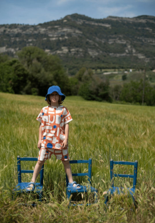 Geo-Terracotta Shorts