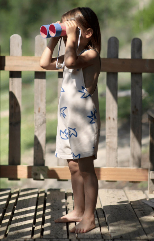 Girls Horsing Around Bell Overalls by Shea Baby main image 0