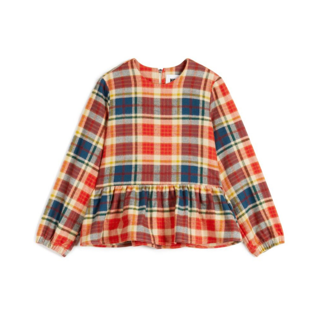 Frederica Abril Peplum Shirt