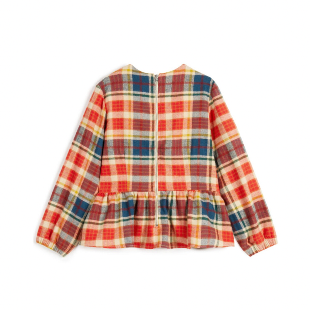 Frederica Abril Peplum Shirt