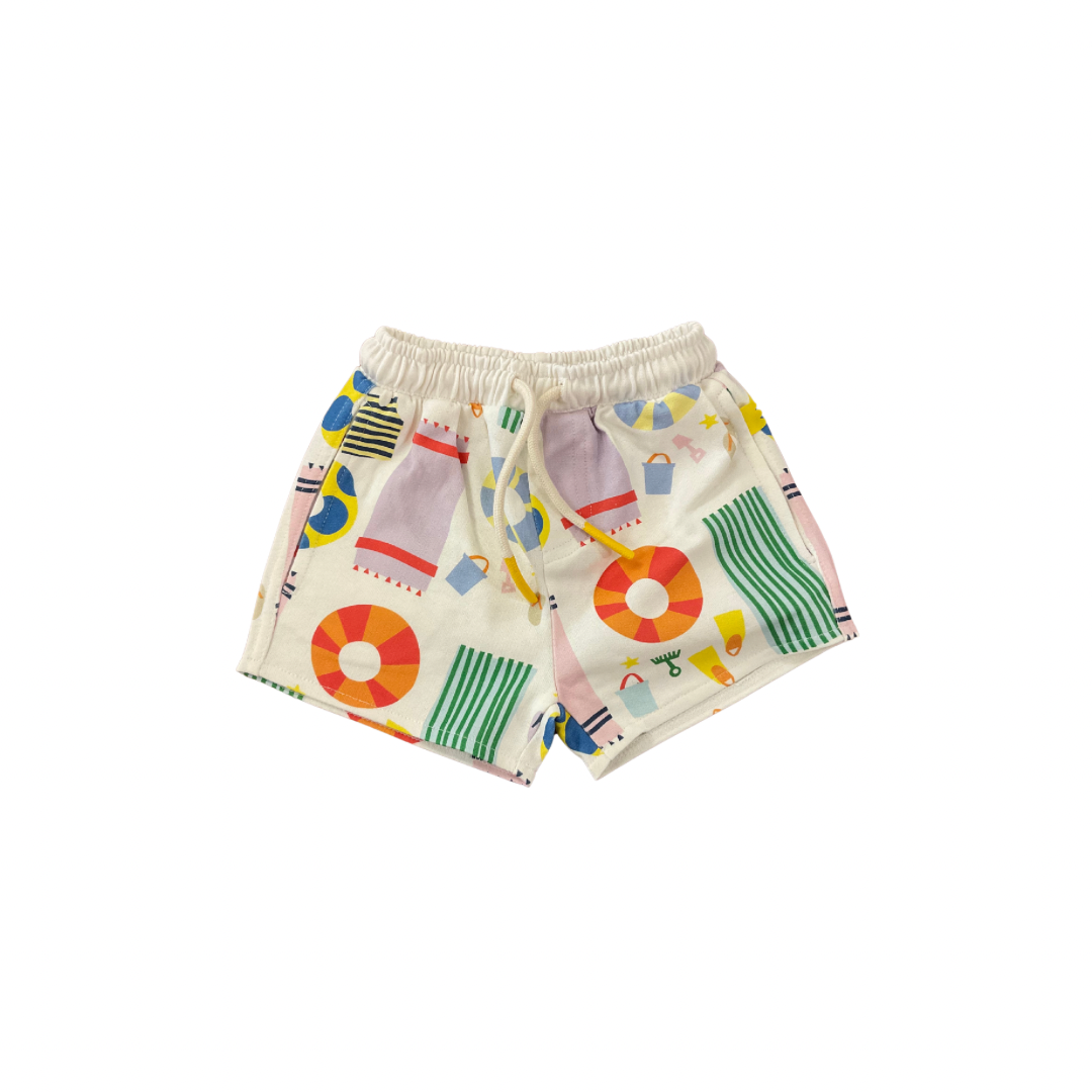 Reclaimed Cotton Beach Kid Shorts