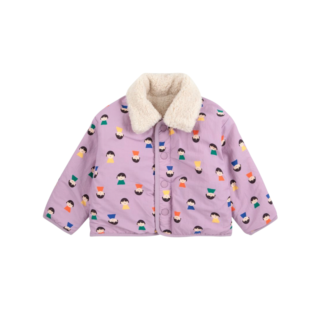 Game Pawns Reversible Sheepskin Jacket
