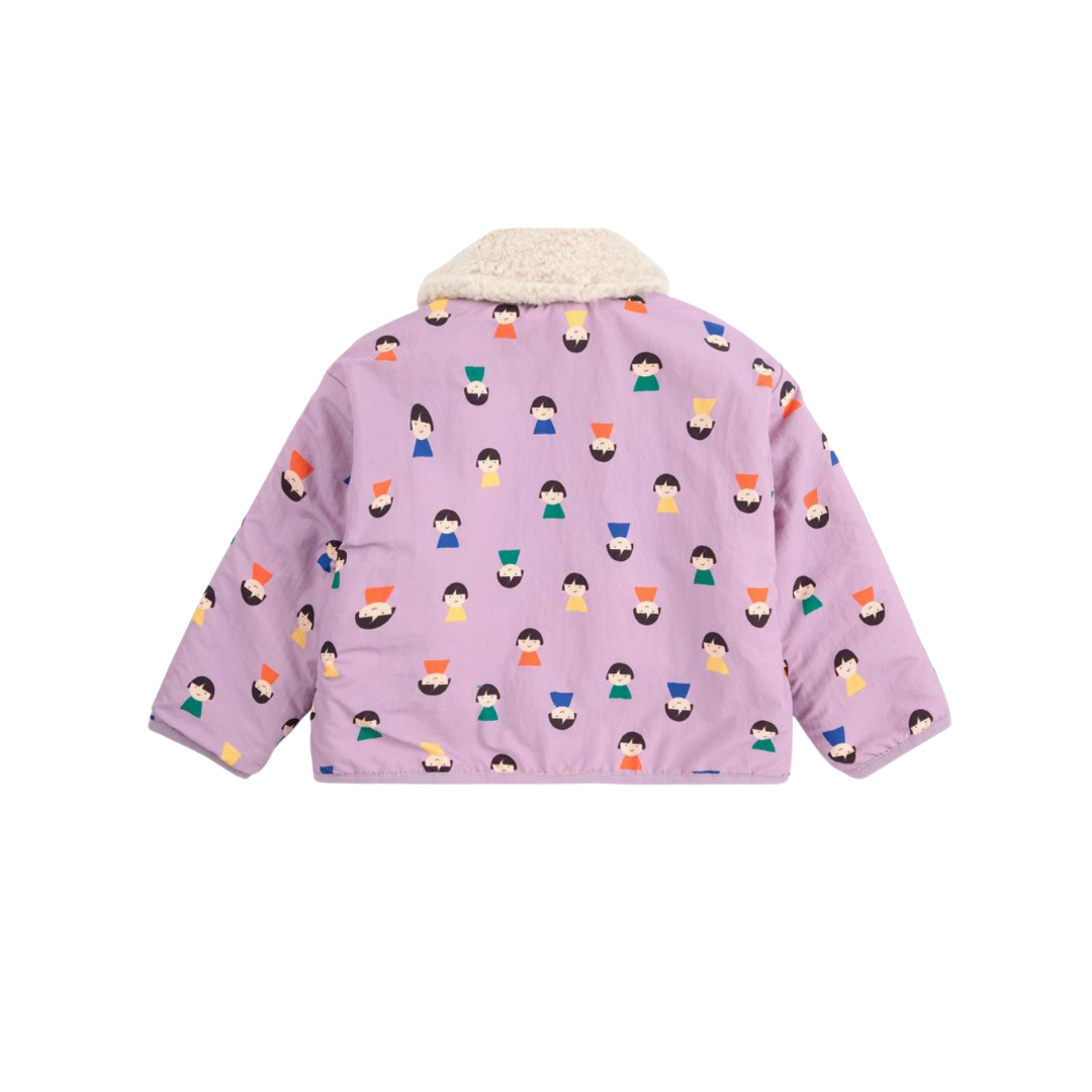 Game Pawns Reversible Sheepskin Jacket