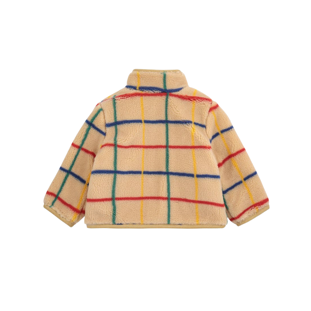 Striped Sheepskin Jacket - Baby