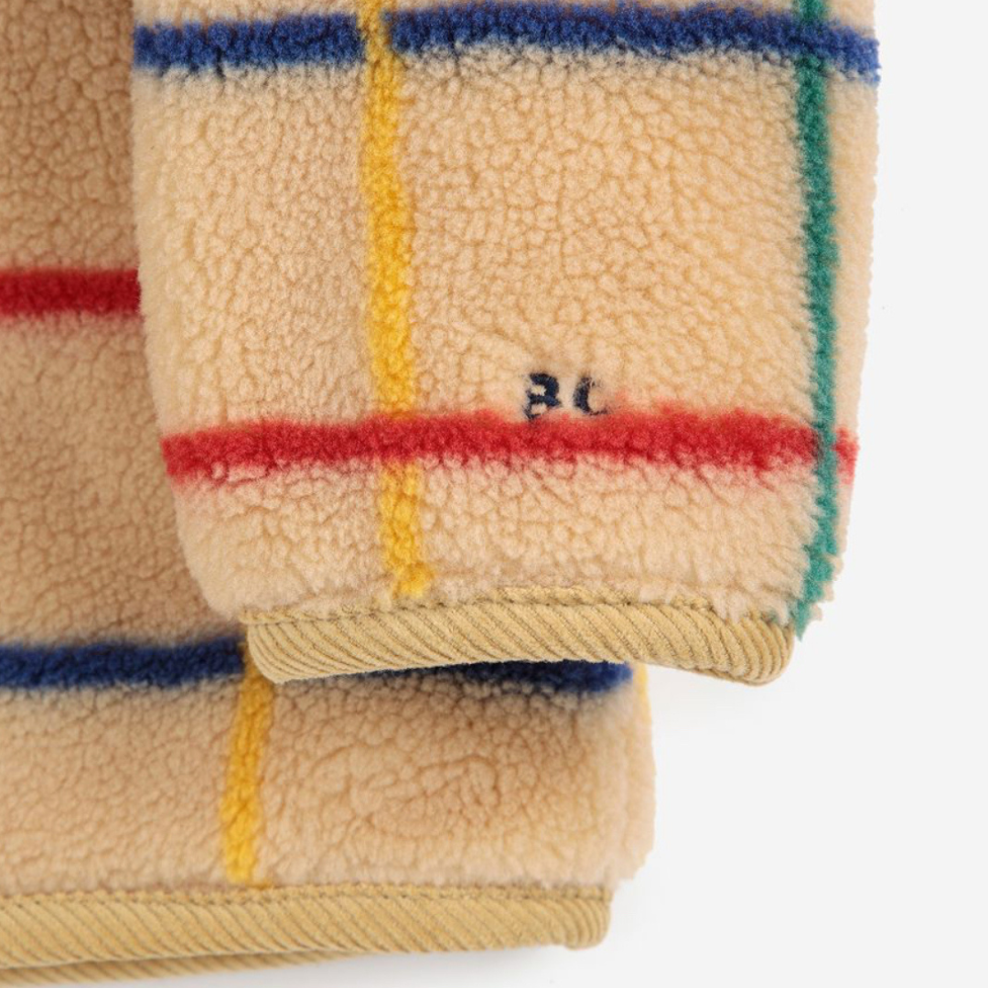 Striped Sheepskin Jacket - Baby
