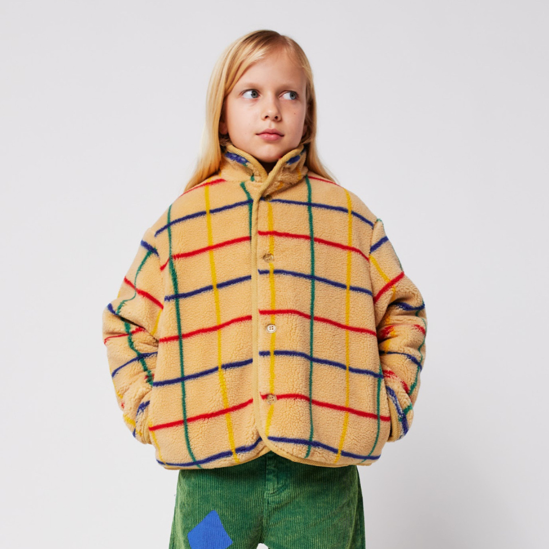Striped Sheepskin Jacket - Kid