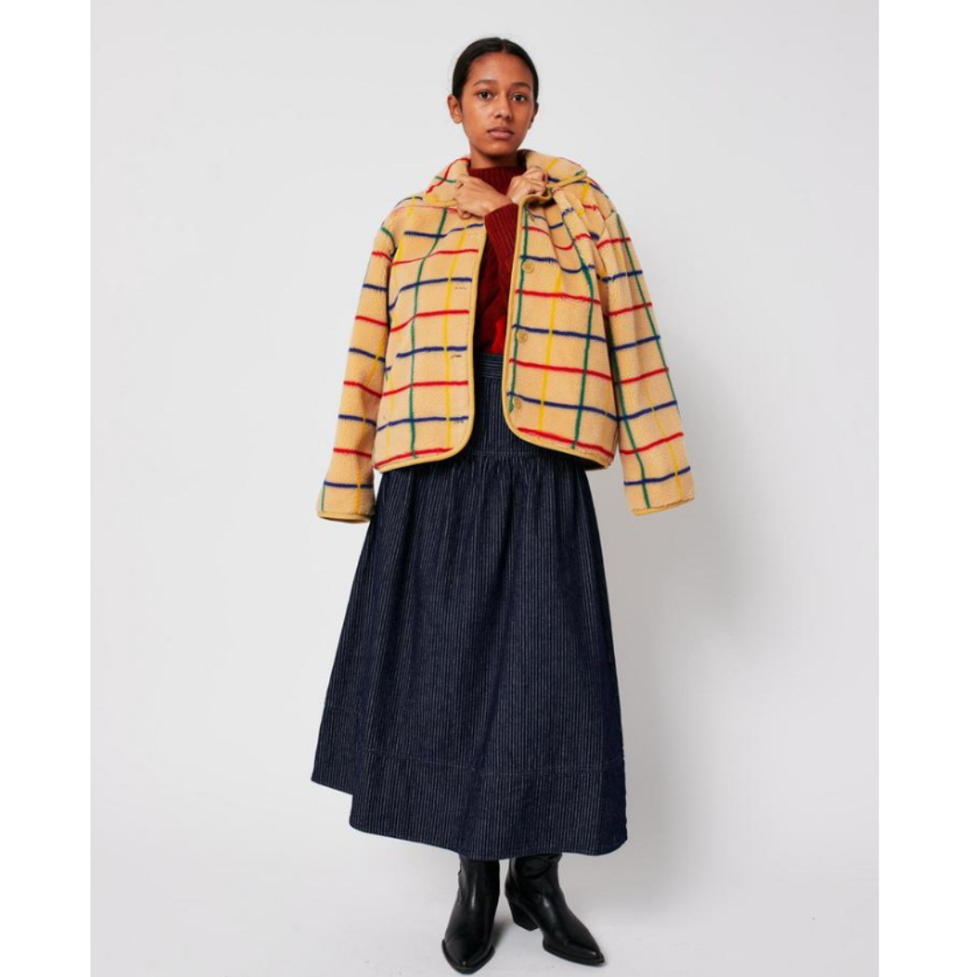 Striped Sheepskin Jacket - Adult