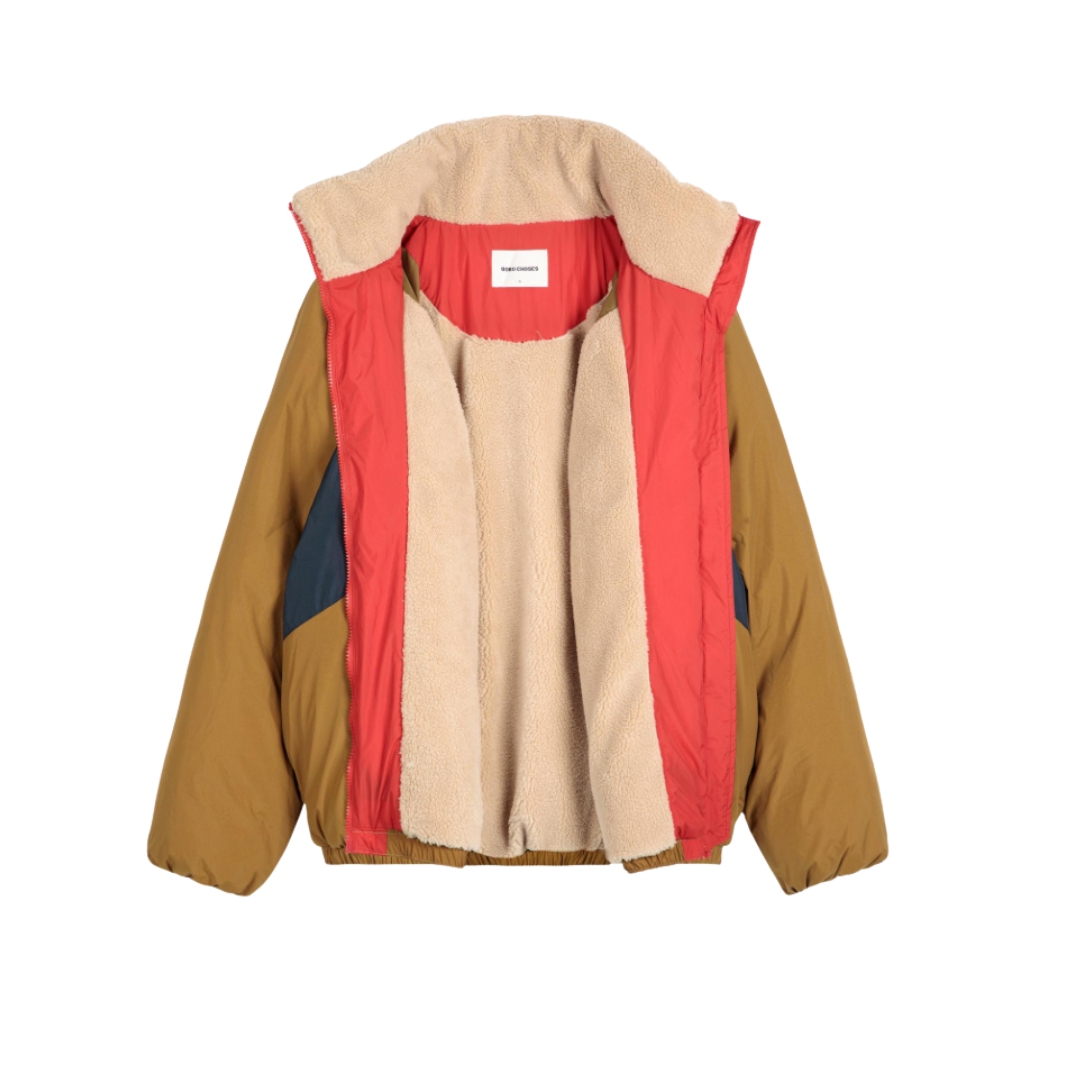 Colorblock Puffer Jacket - Adult