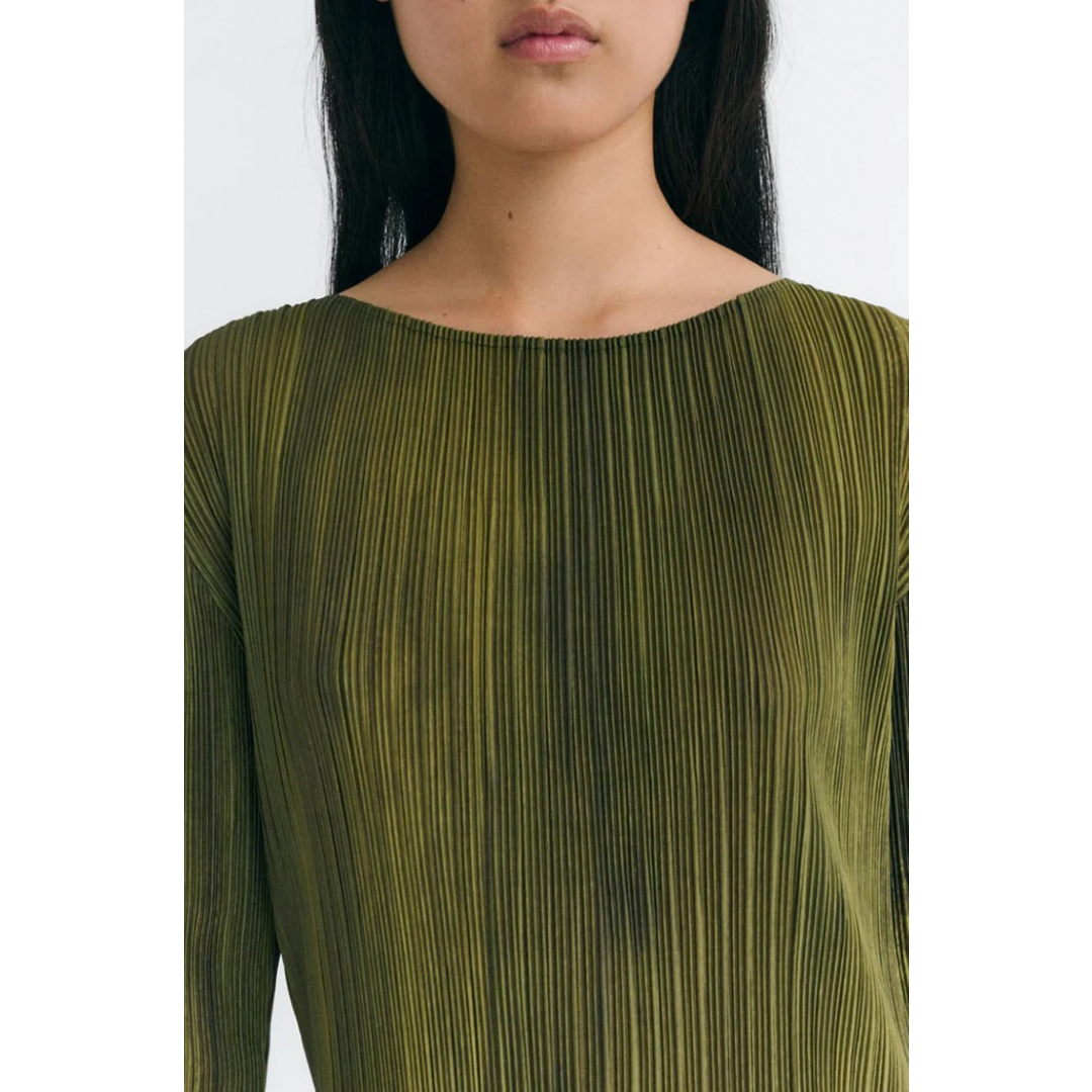 Green Ombré Myrtle Dress