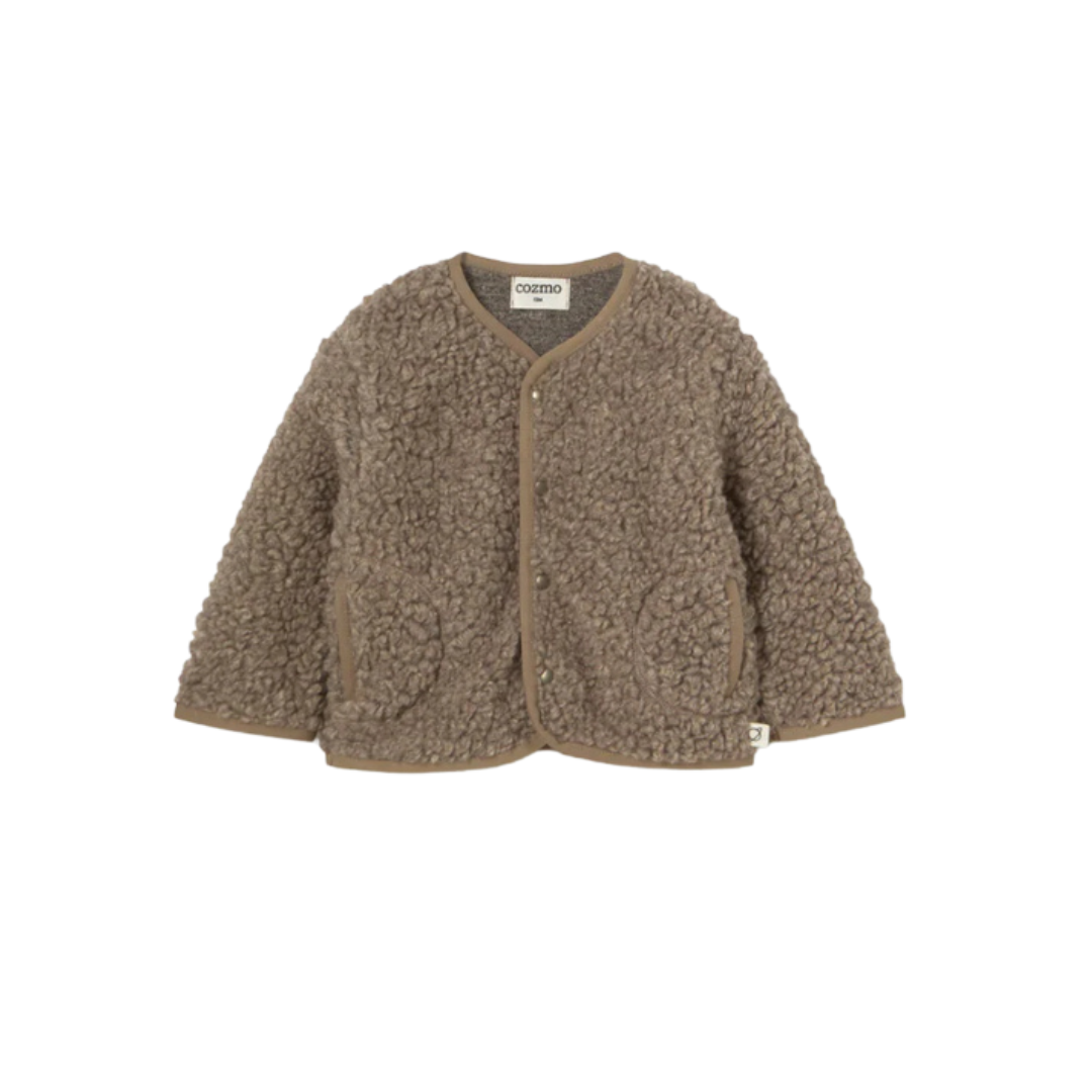 Sherpa Knit Baby Jacket