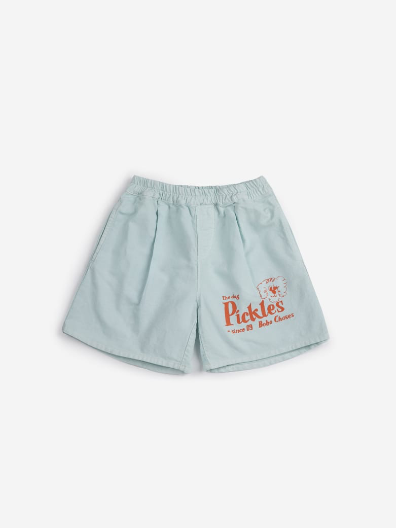 Pickles the Dog Woven Bermuda Shorts