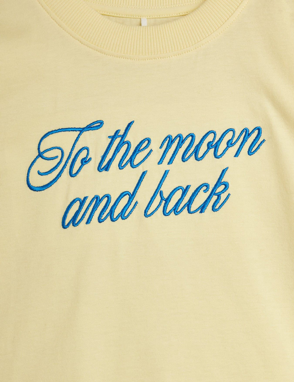 Embroidered To The Moon T-Shirt