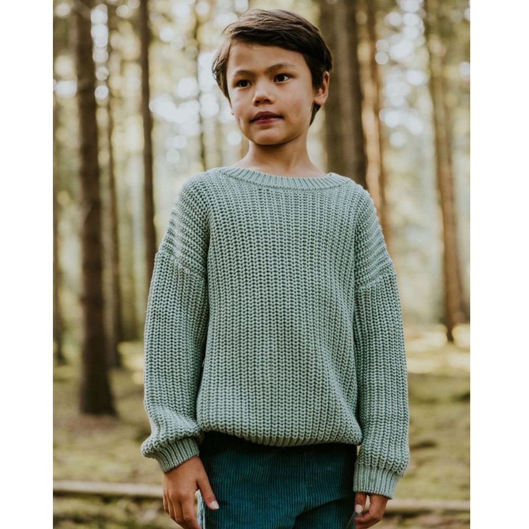 Eucalyptus Chunky Knit Sweater