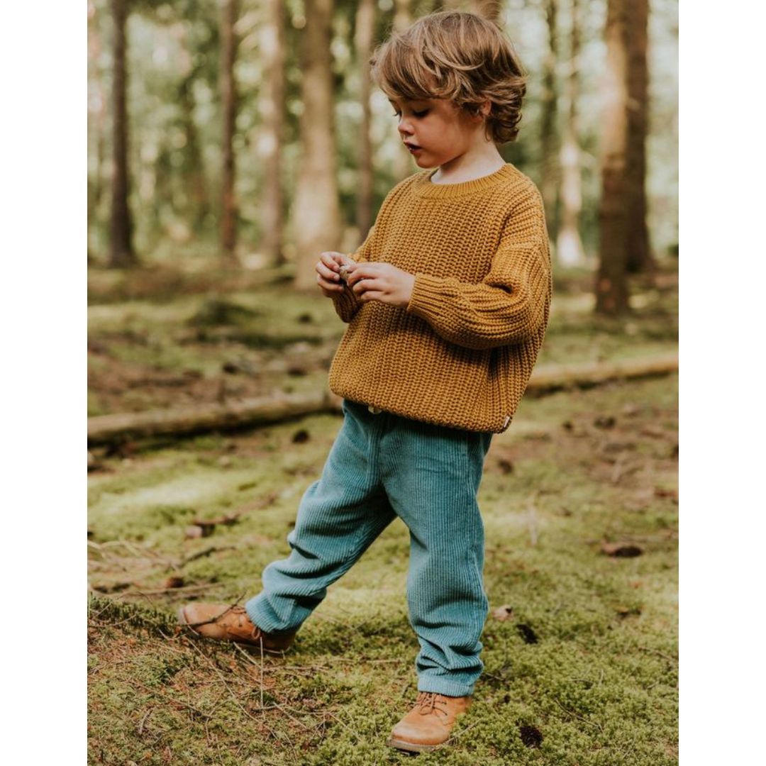 Ochre Chunky Knit Sweater