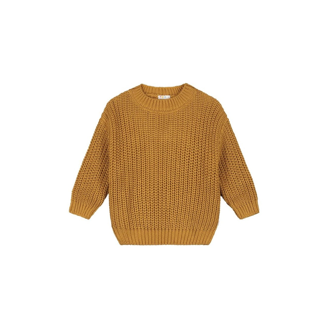 Ochre Chunky Knit Sweater