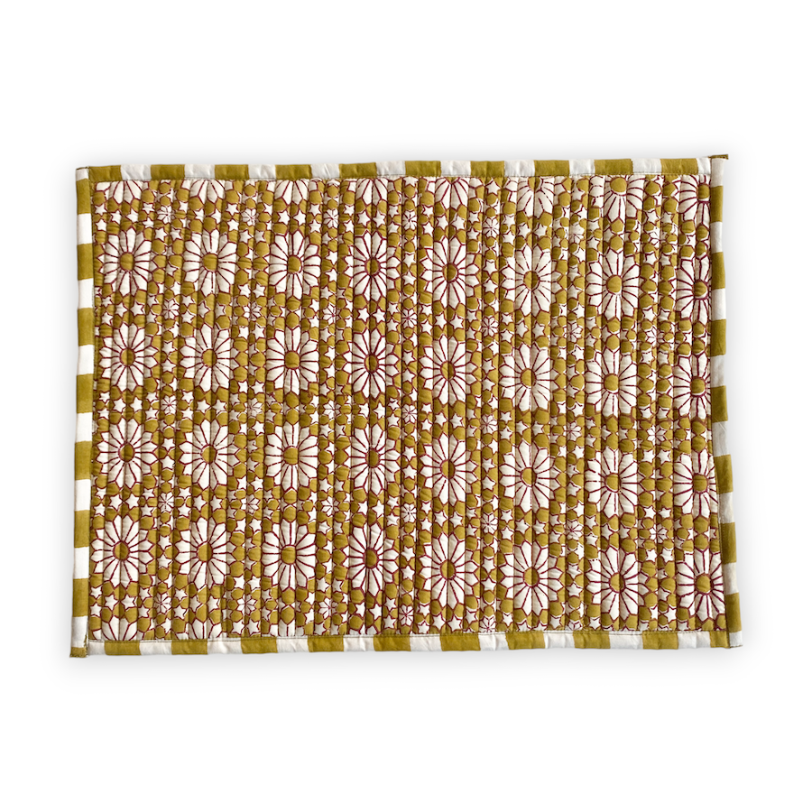 Block-Printed Placemat