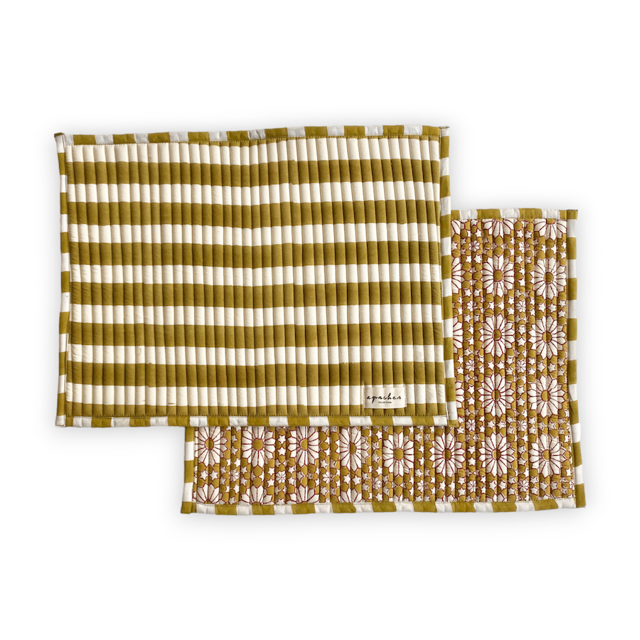 Block-Printed Placemat