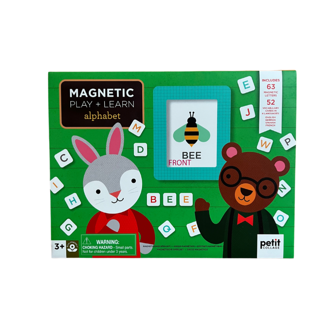 Alphabet Magnetic Play + Learn