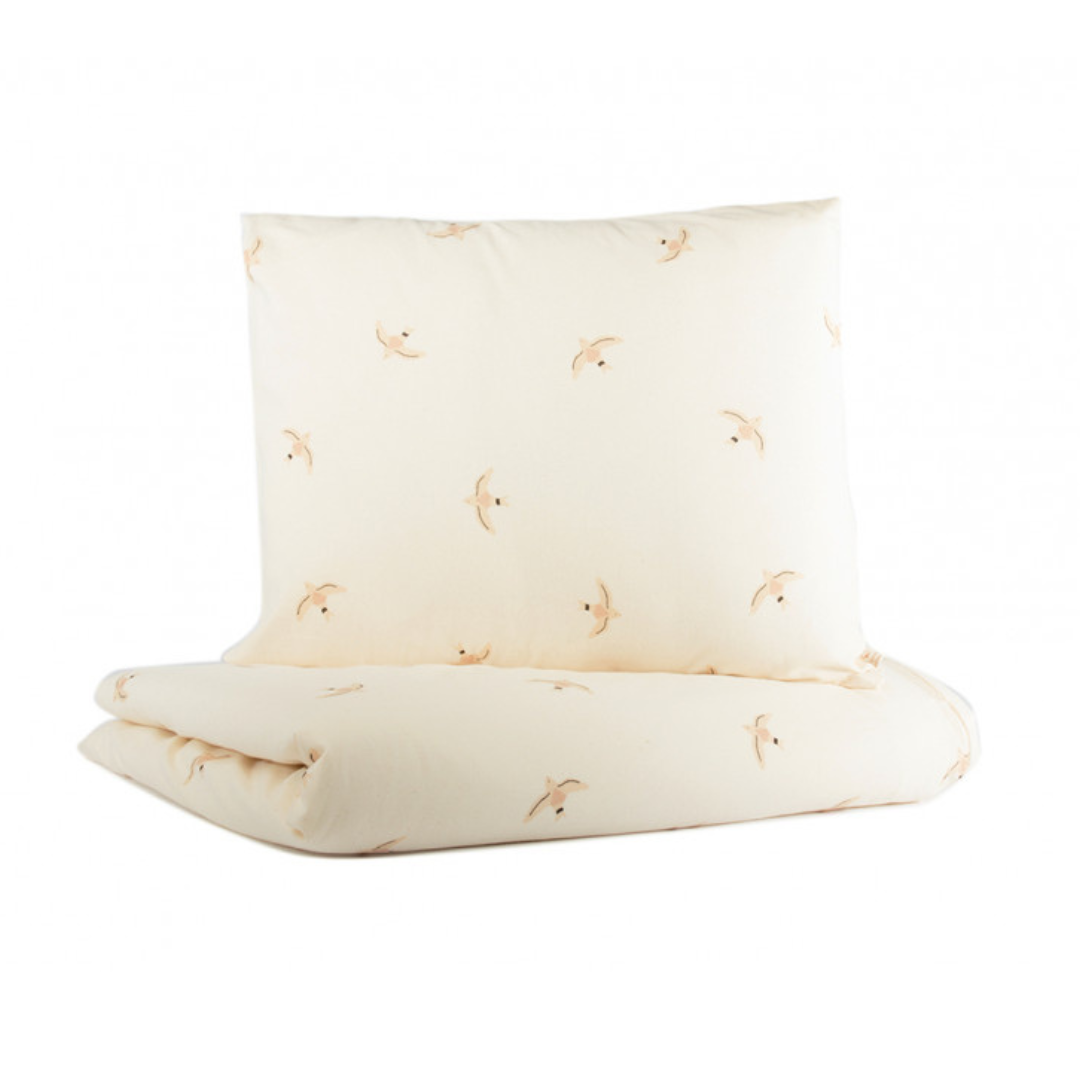 Organic Cotton Duvet Cover + Pillowcase Set