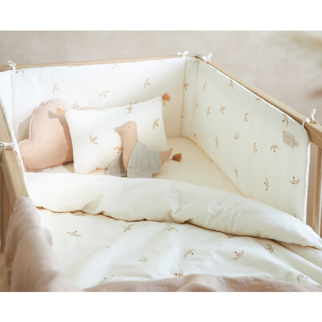 Organic Cotton Duvet Cover + Pillowcase Set