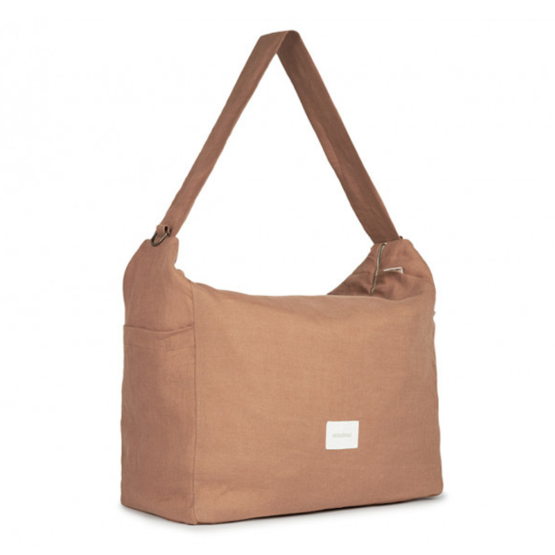 French Linen Stroller Bag