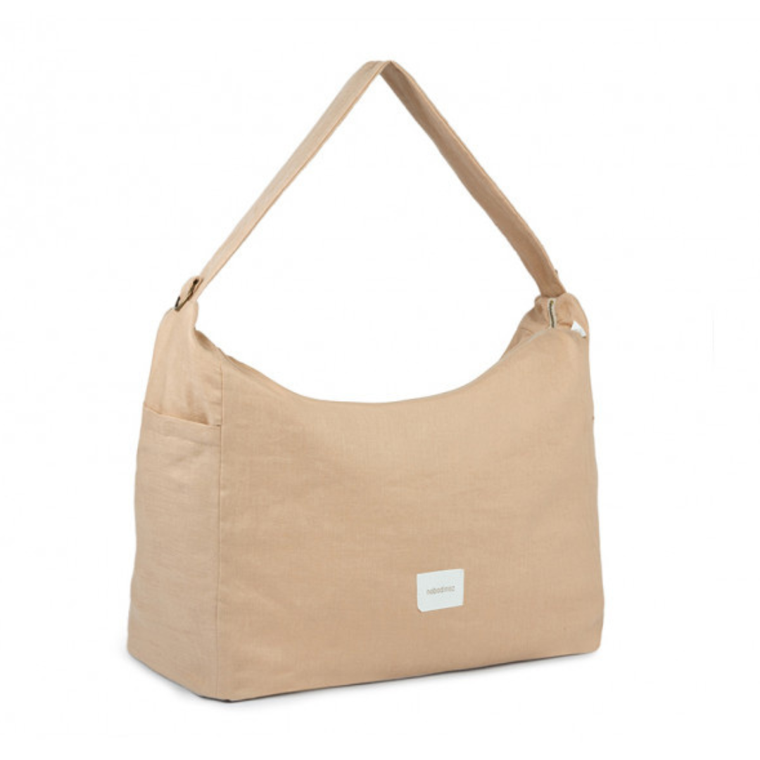 French Linen Stroller Bag