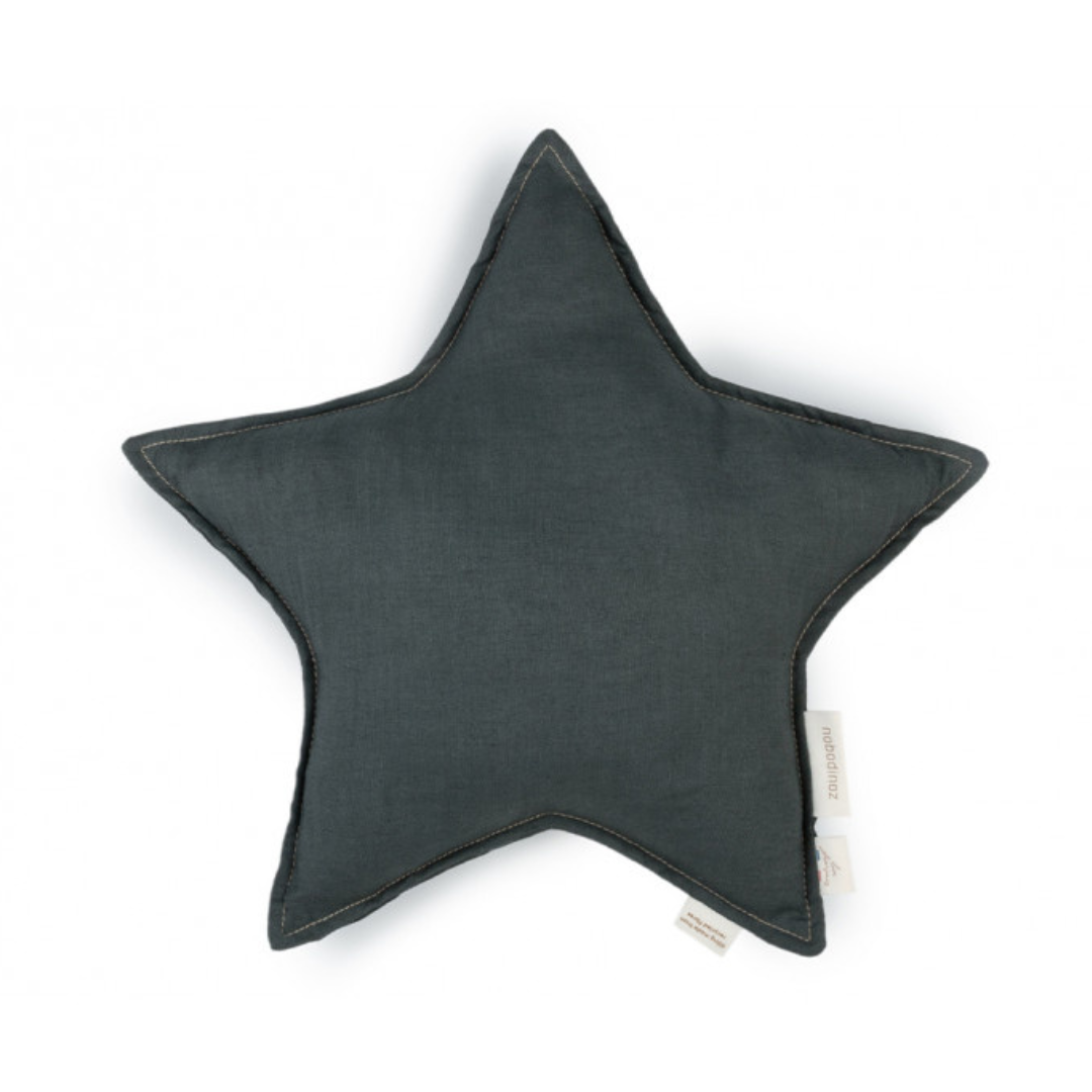 French Linen Star Pillow