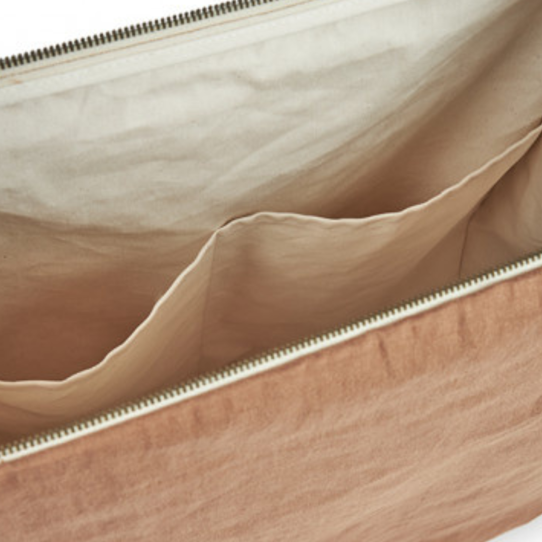 French Linen Stroller Bag