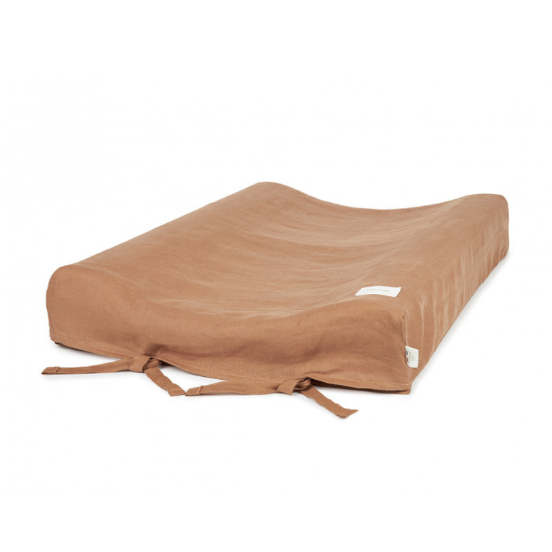 French Linen Changing Pad Cover