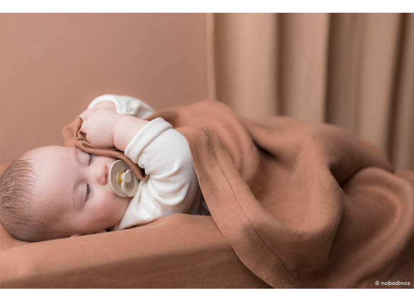 French Linen Baby Blanket