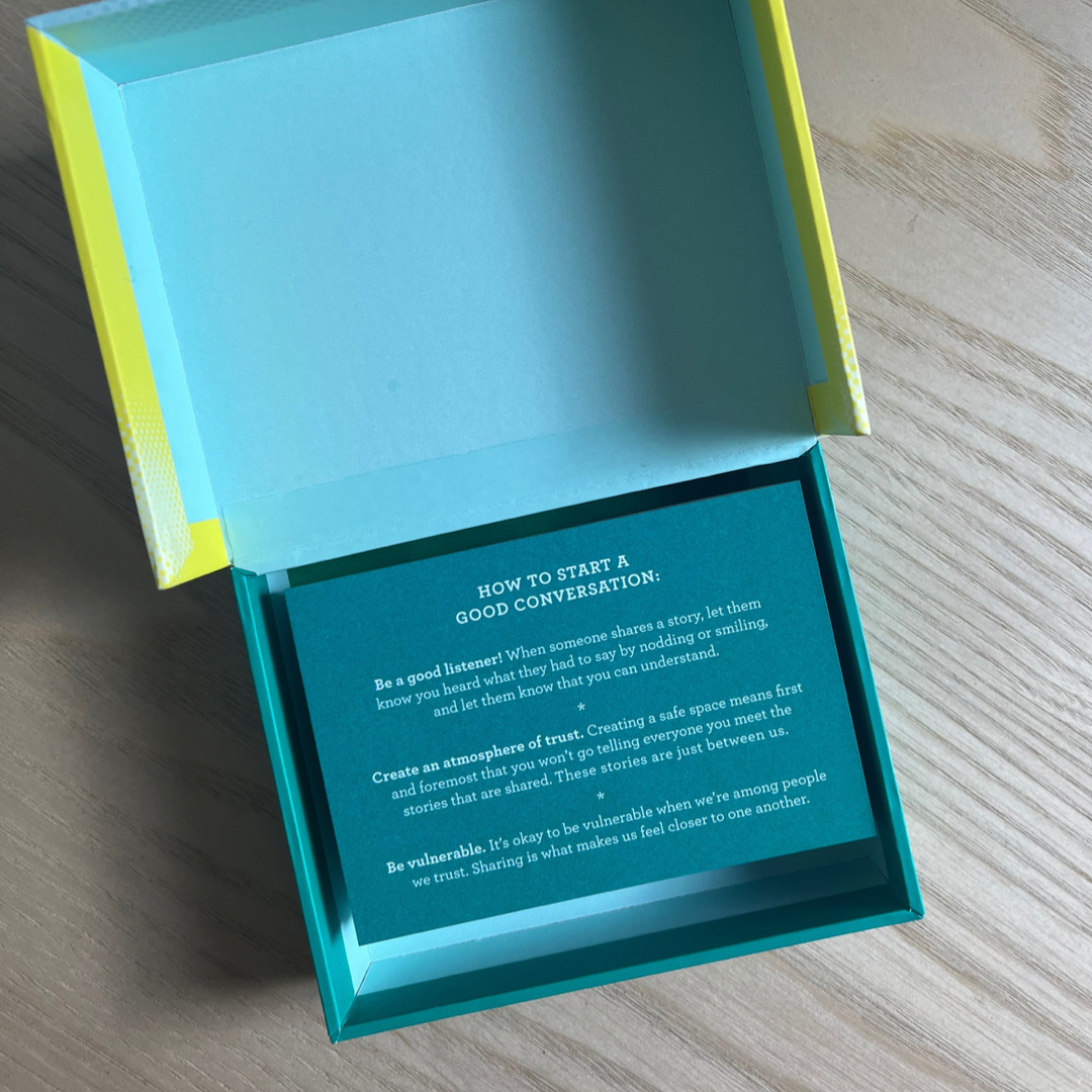 Just Between Us: Conversations Cards for the Whole Family