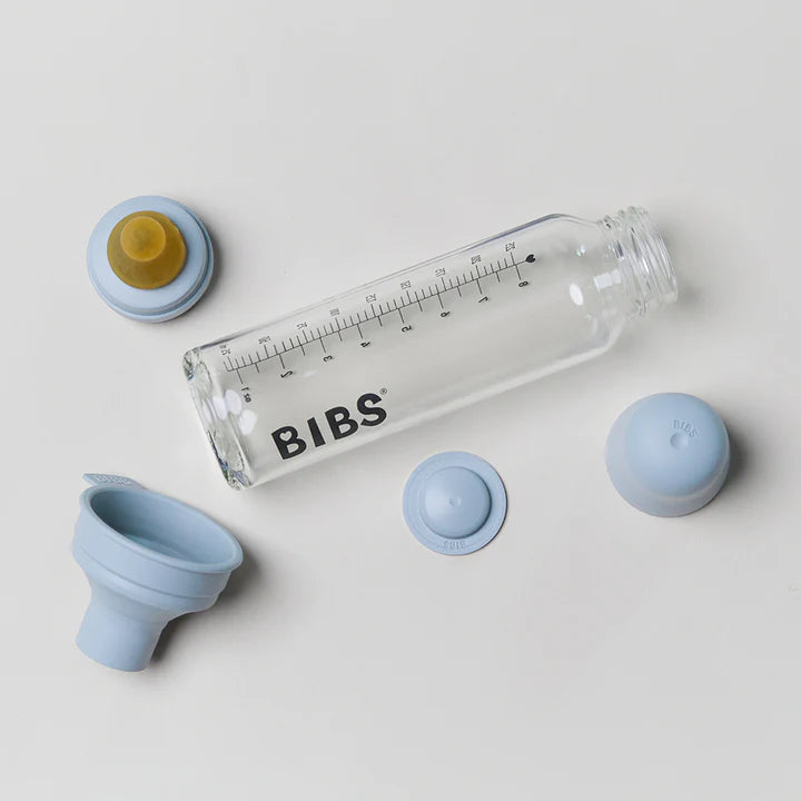 Glass Baby Bottle Complete Set