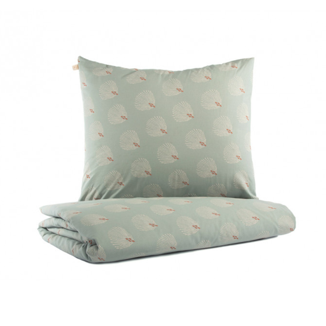 Organic Cotton Duvet Cover + Pillowcase Set