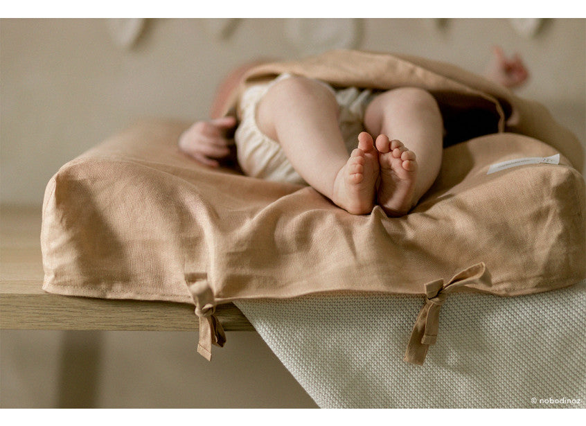 French Linen Changing Pad Cover