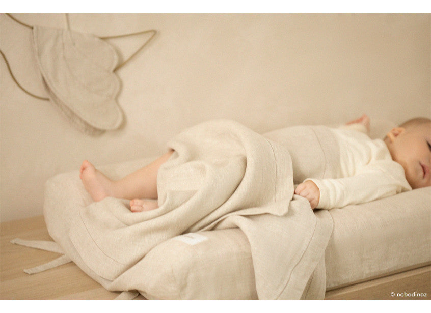 French Linen Baby Blanket