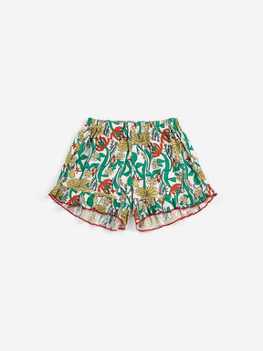 Herbalist Woven Flutter Shorts