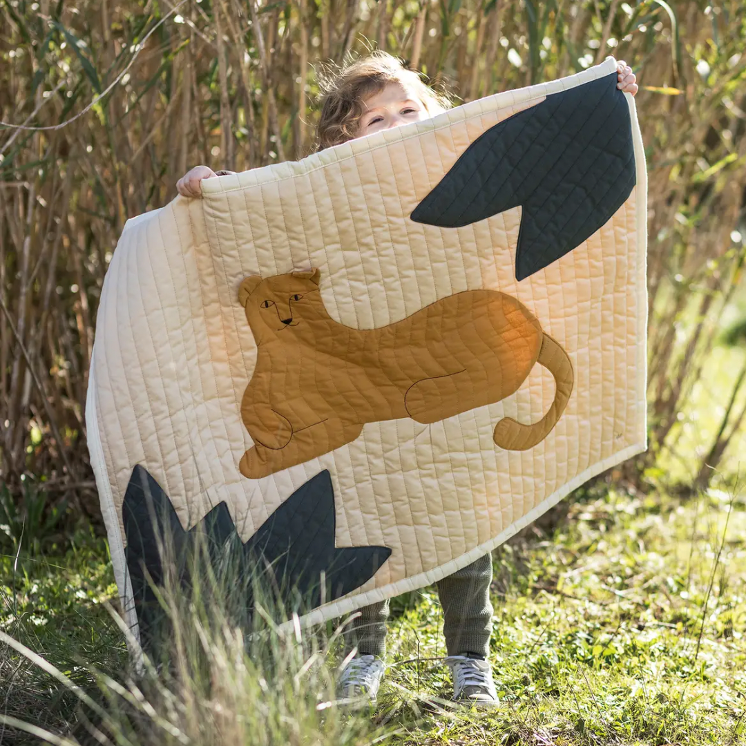 Leopard Quilted Blanket