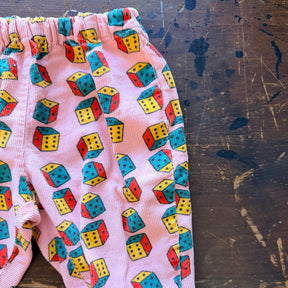 Dice Corduroy Baby Pants 6M