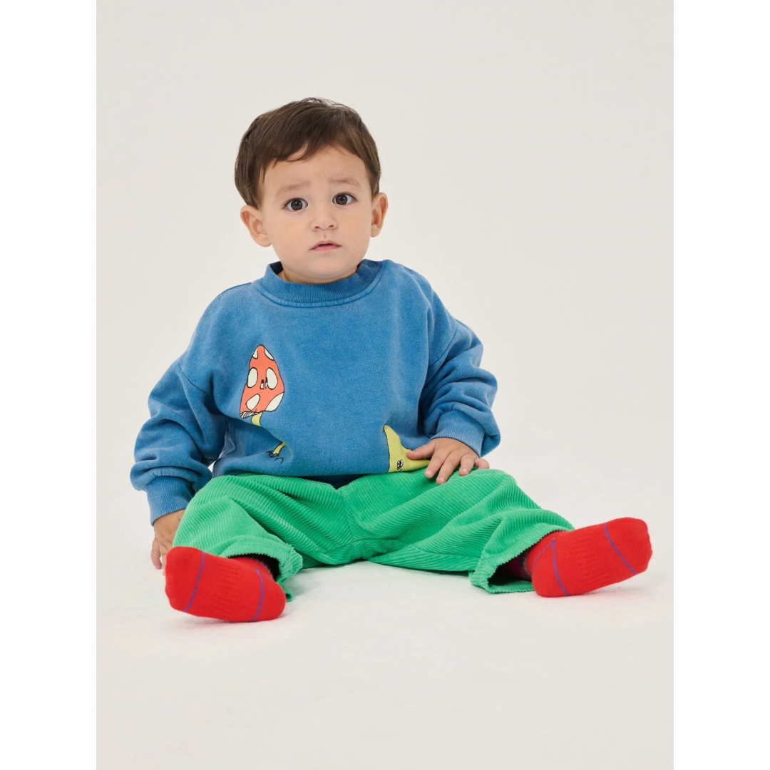 Blue Mush Monster Duo Sweatshirt