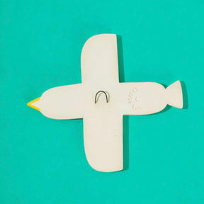 Ceramic Wall-Hanging Bird