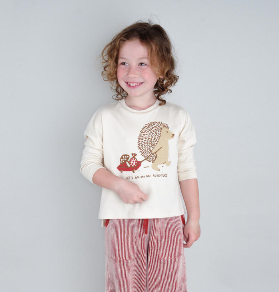 Long Sleeve T-Shirt - Hilda the Hedgie