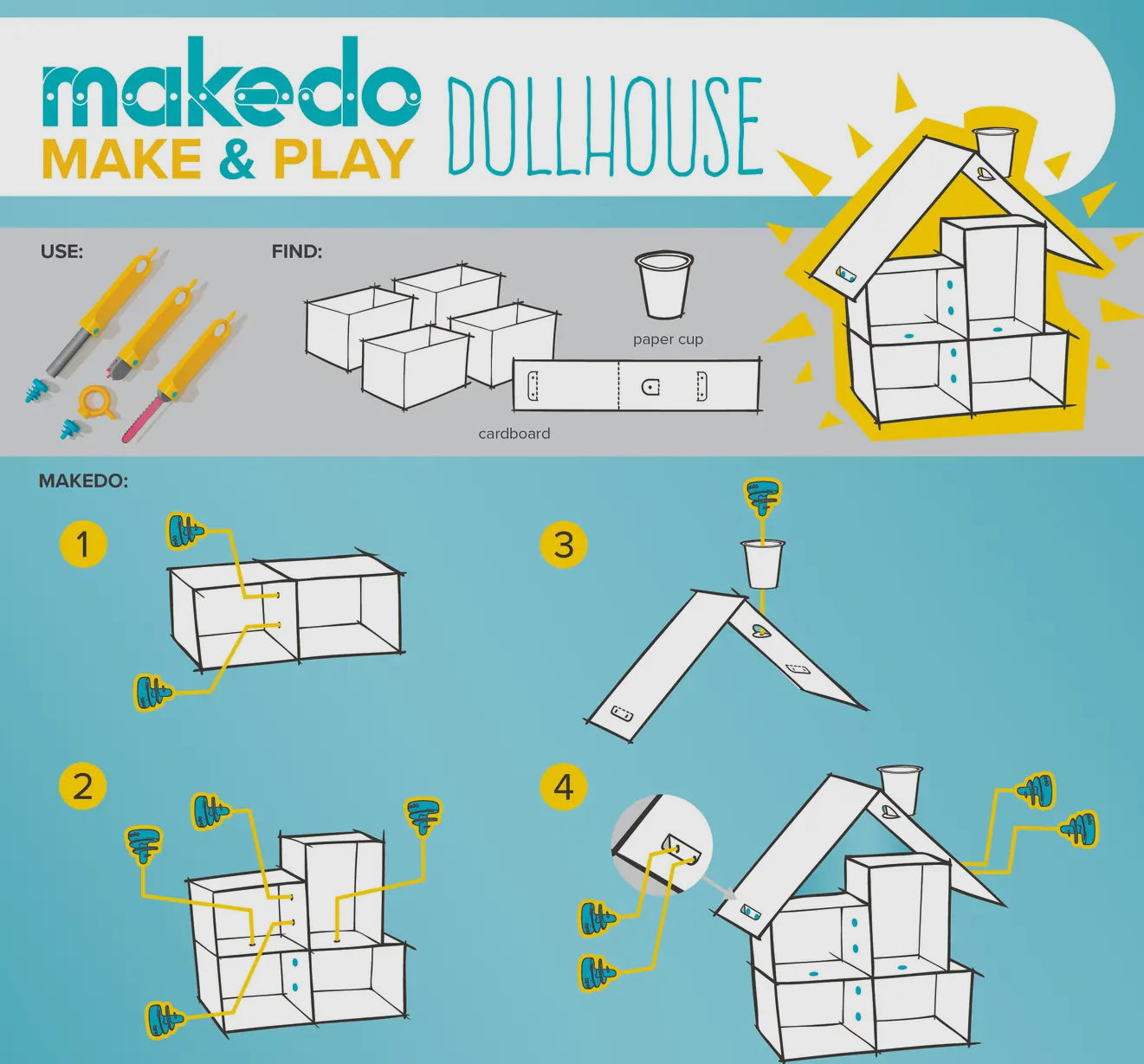 Makedo Cardboard Tools