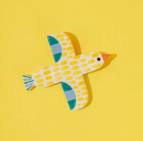 Ceramic Wall-Hanging Bird