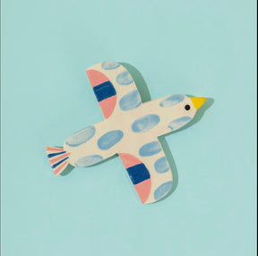 Ceramic Wall-Hanging Bird